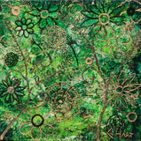  Floral Cluster 2 by Chloe hart Art